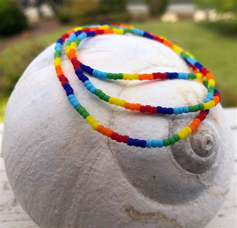 rainbow bracelet amazon|rainbow beaded bracelet.